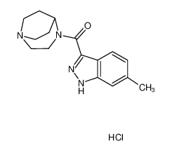 (1,4-diazabicyclo[3.2.2]nonan-4-yl)(6-methyl-1H-indazol-3-yl)methanone hydrochloride CAS:677033-03-3 manufacturer & supplier