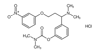 3-(1-(dimethylamino)-3-(3-nitrophenoxy)propyl)phenyl dimethylcarbamate hydrochloride CAS:677034-18-3 manufacturer & supplier