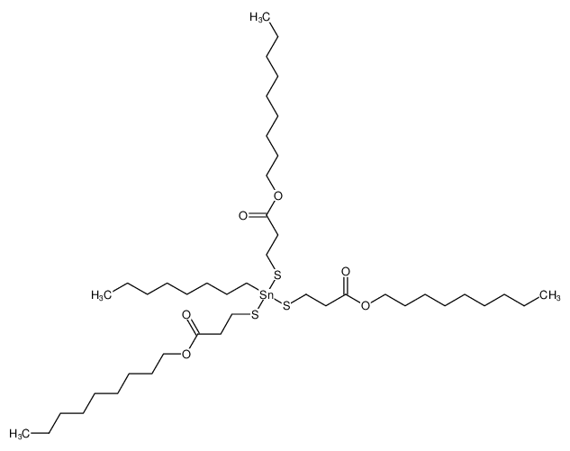 10-Oxa-4,6-dithia-5-stannanonadecanoic acid,5-[[3-(nonyloxy)-3-oxopropyl]thio]-5-octyl-9-oxo-, nonyl ester CAS:67704-33-0 manufacturer & supplier