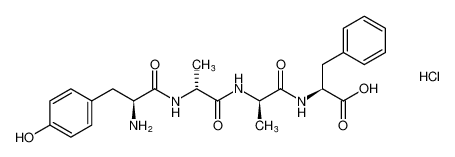 L-tyrosyl-D-alanyl-D-alanyl-L-phenylalanine hydrochloride CAS:67706-21-2 manufacturer & supplier