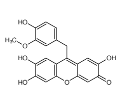 2,6,7-trihydroxy-9-(4-hydroxy-3-methoxybenzyl)-3H-xanthen-3-one CAS:67708-55-8 manufacturer & supplier