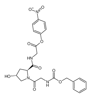 4-nitrophenyl ((2S,4R)-1-(((benzyloxy)carbonyl)glycyl)-4-hydroxypyrrolidine-2-carbonyl)glycinate CAS:67709-00-6 manufacturer & supplier