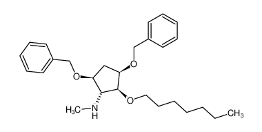 ((1R,2S,3R,5S)-3,5-Bis-benzyloxy-2-heptyloxy-cyclopentyl)-methyl-amine CAS:67711-25-5 manufacturer & supplier