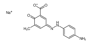 sodium,(3Z)-3-[(4-aminophenyl)hydrazinylidene]-5-methyl-6-oxocyclohexa-1,4-diene-1-carboxylate CAS:67712-20-3 manufacturer & supplier