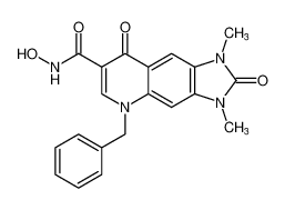 5-benzyl-N-hydroxy-1,3-dimethyl-2,8-dioxo-2,3,5,8-tetrahydro-1H-imidazo[4,5-g]quinoline-7-carboxamide CAS:67713-76-2 manufacturer & supplier