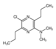 (5-chloro-3,6-dipropyl-pyrazin-2-yl)-dimethyl-amine CAS:67714-58-3 manufacturer & supplier