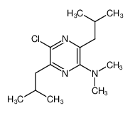 (5-chloro-3,6-diisobutyl-pyrazin-2-yl)-dimethyl-amine CAS:67714-60-7 manufacturer & supplier