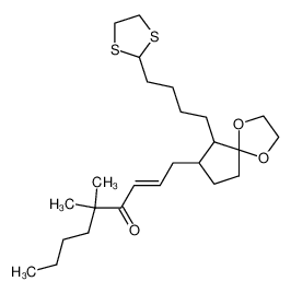 (E)-1-[6-(4-[1,3]Dithiolan-2-yl-butyl)-1,4-dioxa-spiro[4.4]non-7-yl]-5,5-dimethyl-non-2-en-4-one CAS:67716-55-6 manufacturer & supplier