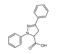 2,5-diphenyl-3,4-dihydropyrazole-3-carboxylic acid CAS:67718-48-3 manufacturer & supplier