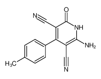 6-amino-1,2-dihydro-2-oxo-4-p-tolylpyridine-3,5-dicarbonitrile CAS:67720-43-8 manufacturer & supplier