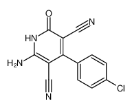 6-amino-4-(4-chlorophenyl)-2-oxo-1,2-dihydropyridine-3,5-dicarbonitrile CAS:67720-44-9 manufacturer & supplier