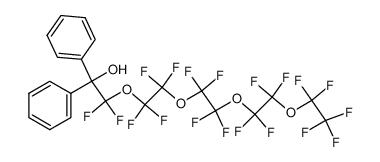 2,2-Difluoro-1,1-diphenyl-2-{1,1,2,2-tetrafluoro-2-[1,1,2,2-tetrafluoro-2-(1,1,2,2-tetrafluoro-2-pentafluoroethyloxy-ethoxy)-ethoxy]-ethoxy}-ethanol CAS:67727-72-4 manufacturer & supplier