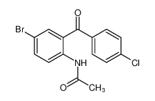 Acetamide, N-[4-bromo-2-(4-chlorobenzoyl)phenyl]- CAS:677297-09-5 manufacturer & supplier