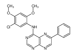 (3-Chloro-4,6-dimethoxy-phenyl)-(6-phenyl-pteridin-4-yl)-amine CAS:677297-36-8 manufacturer & supplier