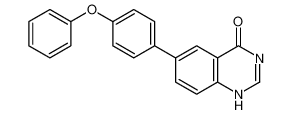 4(1H)-Quinazolinone, 6-(4-phenoxyphenyl)- CAS:677298-26-9 manufacturer & supplier