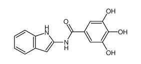 Benzamide, 3,4,5-trihydroxy-N-1H-indol-2-yl- CAS:677298-46-3 manufacturer & supplier