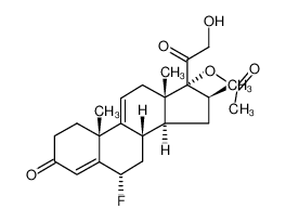 6α-fluoro-16β-methyl-17α,21-dihydroxypregna-4,9(11)-diene-3,20-dione 17-acetate CAS:67731-54-8 manufacturer & supplier