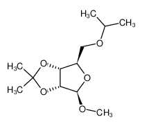 (3aR,4R,6R,6aR)-4-Isopropoxymethyl-6-methoxy-2,2-dimethyl-tetrahydro-furo[3,4-d][1,3]dioxole CAS:67731-70-8 manufacturer & supplier