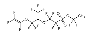 1,1-difluoroethyl 1,1,2,2-tetrafluoro-2-((1,1,1,2,3,3-hexafluoro-3-((1,2,2-trifluorovinyl)oxy)propan-2-yl)oxy)ethane-1-sulfonate CAS:677315-34-3 manufacturer & supplier