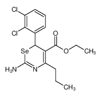 ethyl 2-amino-6-(2,3-dichlorophenyl)-4-propyl-6H-1,3-selenazine-5-carboxylate CAS:677315-56-9 manufacturer & supplier