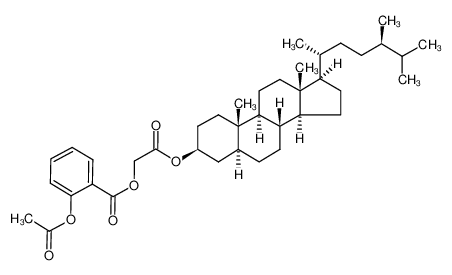 2-(((3S,5S,8R,9S,10S,13R,14S,17R)-17-((2R,5R)-5,6-dimethylheptan-2-yl)-10,13-dimethylhexadecahydro-1H-cyclopenta[a]phenanthren-3-yl)oxy)-2-oxoethyl 2-acetoxybenzoate CAS:677324-58-2 manufacturer & supplier