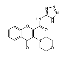 3-morpholin-4-yl-4-oxo-4H-chromene-2-carboxylic acid 1(2)H-tetrazol-5-ylamide CAS:67733-12-4 manufacturer & supplier