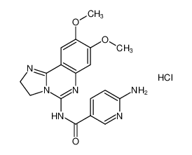 6-amino-N-(8,9-dimethoxy-2,3-dihydroimidazo[1,2-c]quinazolin-5-yl)nicotinamide hydrochloride CAS:677338-21-5 manufacturer & supplier