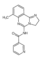 N-(7-methyl-2,3-dihydroimidazo[1,2-c]quinazolin-5-yl)nicotinamide CAS:677338-71-5 manufacturer & supplier