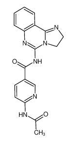 6-acetamido-N-(2,3-dihydroimidazo[1,2-c]quinazolin-5-yl)nicotinamide CAS:677339-15-0 manufacturer & supplier