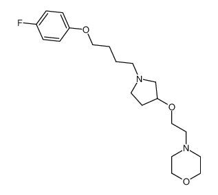 4-(2-{1-[4-(4-fluoro-phenoxy)-butyl]-pyrrolidin-3-yloxy}-ethyl)-morpholine CAS:67734-03-6 manufacturer & supplier