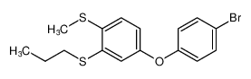 Benzene, 4-(4-bromophenoxy)-1-(methylthio)-2-(propylthio)- CAS:67734-40-1 manufacturer & supplier