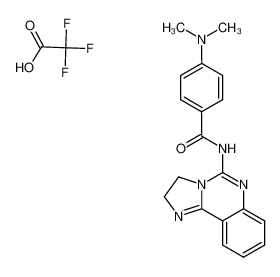 N-(2,3-dihydroimidazo[1,2-c]quinazolin-5-yl)-4-(dimethylamino)benzamide 2,2,2-trifluoroacetate CAS:677340-28-2 manufacturer & supplier