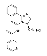 (R)-N-(3-methyl-2,3-dihydroimidazo[1,2-c]quinazolin-5-yl)nicotinamide hydrochloride CAS:677341-54-7 manufacturer & supplier