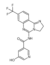 5-hydroxy-N-[8-(trifluoromethyl)-2,3-dihydroimidazo[1,2-c]quinazolin-5-yl]nicotinamide CAS:677341-69-4 manufacturer & supplier