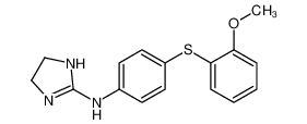 N-[4-(2-methoxyphenyl)sulfanylphenyl]-4,5-dihydro-1H-imidazol-2-amine CAS:677343-40-7 manufacturer & supplier