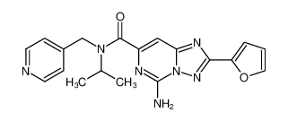 5-amino-2-(furan-2-yl)-N-isopropyl-N-(pyridin-4-ylmethyl)-[1,2,4]triazolo[1,5-c]pyrimidine-7-carboxamide CAS:677349-05-2 manufacturer & supplier