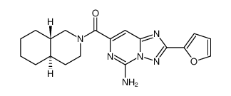 rel-(5-amino-2-(furan-2-yl)-[1,2,4]triazolo[1,5-c]pyrimidin-7-yl)((4aR,8aS)-octahydroisoquinolin-2(1H)-yl)methanone CAS:677349-32-5 manufacturer & supplier