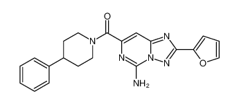 (5-amino-2-(furan-2-yl)-[1,2,4]triazolo[1,5-c]pyrimidin-7-yl)(4-phenylpiperidin-1-yl)methanone CAS:677349-35-8 manufacturer & supplier