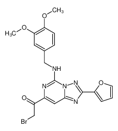 7-(2-bromoacetyl)-5-(3,4-dimethoxybenzylamino)-2-(furan-2-yl)[1,2,4]triazolo[1,5-c]pyrimidine CAS:677349-66-5 manufacturer & supplier