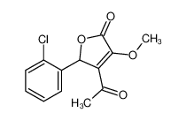 3-acetyl-2-(2-chlorophenyl)-4-methoxy-2H-furan-5-one CAS:67735-33-5 manufacturer & supplier