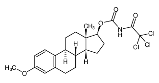 (8R,9S,13S,14R,17S)-3-methoxy-13-methyl-7,8,9,11,12,13,14,15,16,17-decahydro-6H-cyclopenta[a]phenanthren-17-yl (2,2,2-trichloroacetyl)carbamate CAS:67737-91-1 manufacturer & supplier