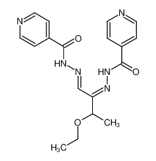 3-ethoxy-2-isonicotinoylhydrazono-butyraldehyde isonicotinoylhydrazone CAS:67741-01-9 manufacturer & supplier