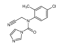 Imidazole-1-carboxylic acid (4-chloro-2-methyl-phenyl)-cyanomethyl-amide CAS:67742-55-6 manufacturer & supplier