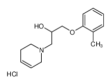 1-(3,6-dihydro-2H-pyridin-1-yl)-3-(2-methylphenoxy)propan-2-ol,hydrochloride CAS:6775-25-3 manufacturer & supplier