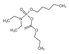 Diethyl-phosphoramidic acid pentyl ester 1-propoxy-vinyl ester CAS:6775-84-4 manufacturer & supplier