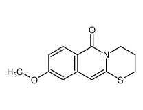 2H,6H-[1,3]Thiazino[3,2-b]isoquinolin-6-one, 3,4-dihydro-9-methoxy- CAS:67755-83-3 manufacturer & supplier