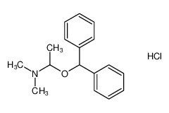 Ethanamine, 1-(diphenylmethoxy)-N,N-dimethyl-, hydrochloride CAS:67759-24-4 manufacturer & supplier