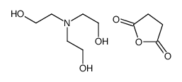 2-[bis(2-hydroxyethyl)amino]ethanol,oxolane-2,5-dione CAS:67762-80-5 manufacturer & supplier