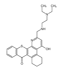 2-[(2-diethylamino-ethylamino)-methyl]-5,6,7,8-tetrahydro-1H-benzo[f]thiochromeno[3,2-h]quinoline-4,9-dione CAS:67768-53-0 manufacturer & supplier