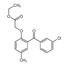 ethyl 2-[2-(3-chlorobenzoyl)-4-methylphenoxy]acetate CAS:677707-45-8 manufacturer & supplier